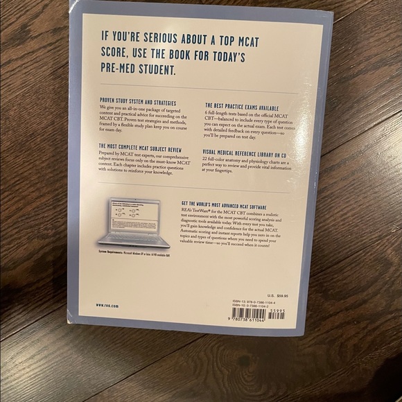 6 full length MCAT test, book NEW - Picture 3 of 4